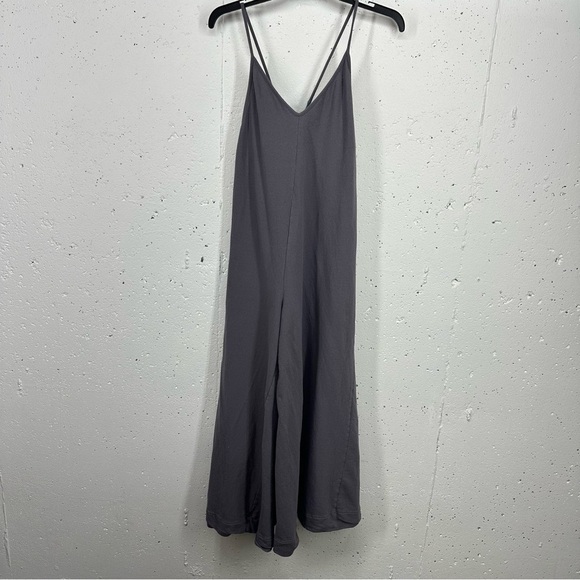 OUT FROM UNDER Urban Outfitters size Medium Joey Gray Wide Leg Jumpsuit - Picture 2 of 14
